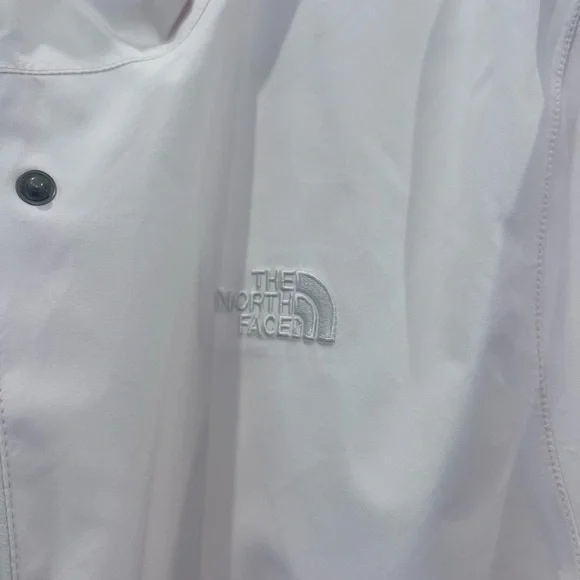The North Face Women's Cream/White.  Woodmont Rain Parka Sz XXL Winter NEW - Picture 4 of 10